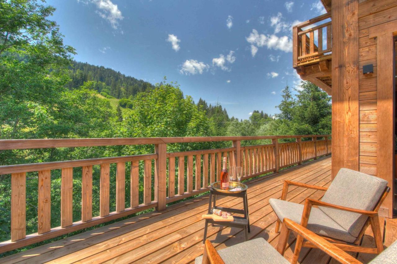 Chalet La Mesange Azuree 모르진 외부 사진